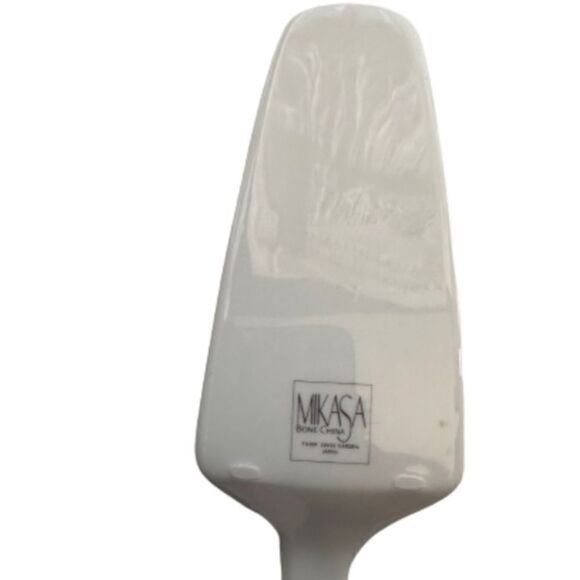 Vintage Mikasa Cake Plate & Serving Knife. Swiss Garden, Bone China - Picture 4 of 4